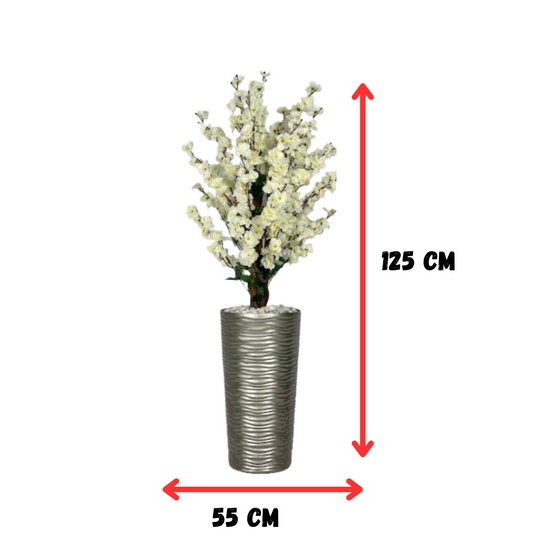 Fleurs de cerisier blanches artificielles