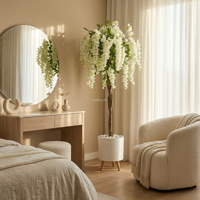 Wisteria Élégance Blanche