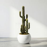  Cactus Colonnaire Artificiel Ultra-Réaliste