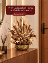 Automnale Dorée | vase en porcelaine doré