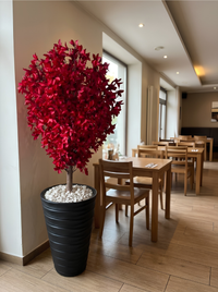 Arbre Artificiel Rouge | 150cm