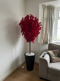 Arbre Artificiel Rouge | 150cm
