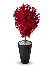 Arbre Artificiel Rouge | 150cm
