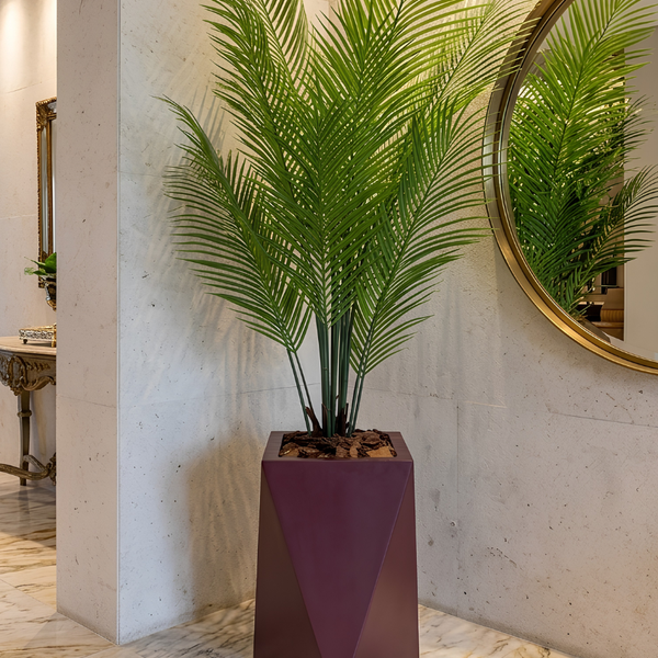 Areca Royale avec pot en polyester