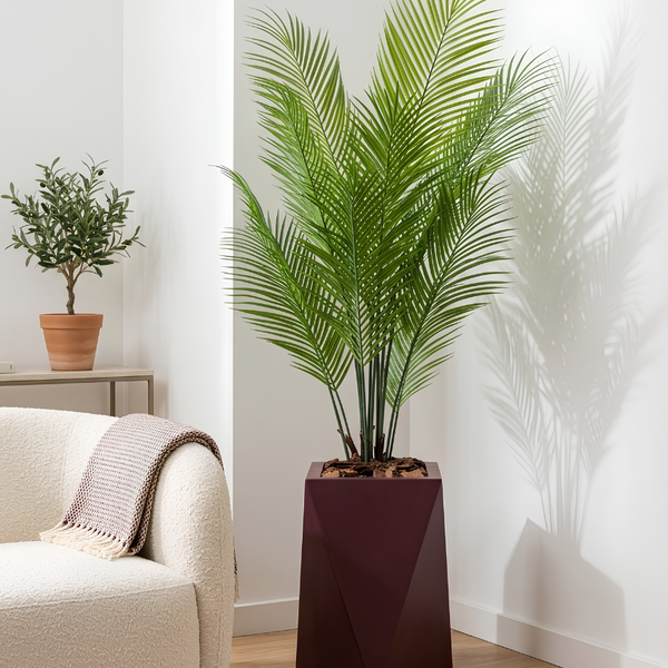 Areca Royale avec pot en polyester