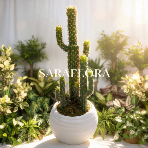 Cactus Colonnaire Artificiel Ultra-Réaliste