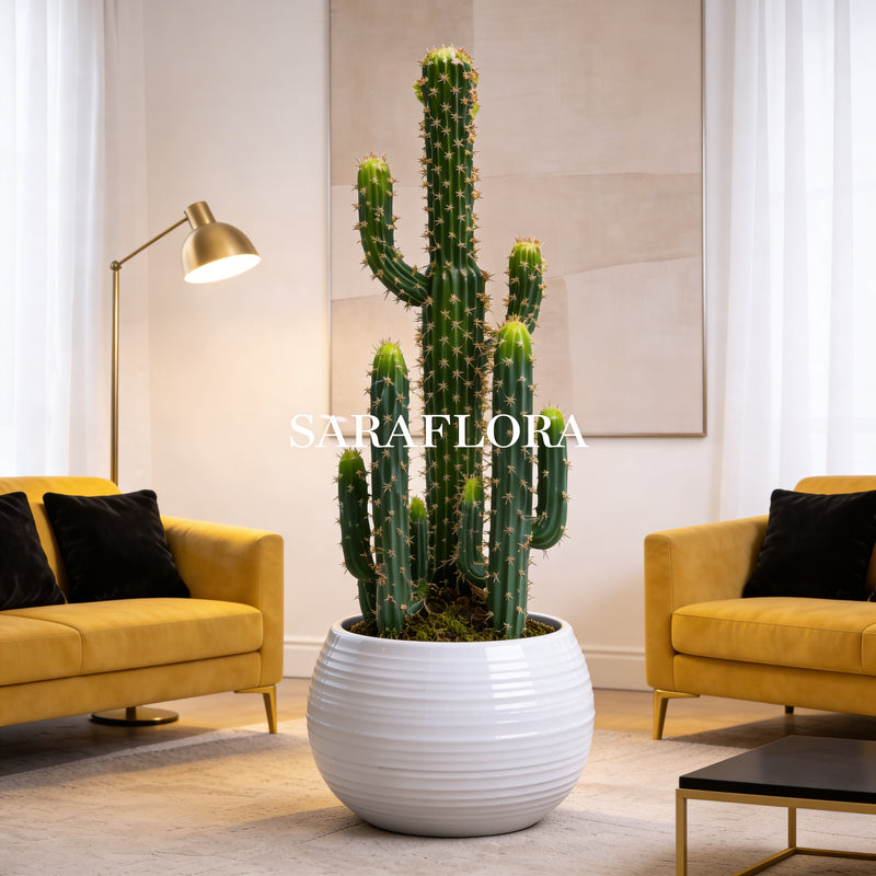Cactus Colonnaire Artificiel Ultra-Réaliste