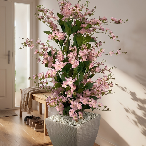 Arbuste Fleuri Rose Poudré | 160cm