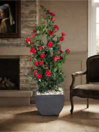 Rosier Artificiel Rouge | 182cm