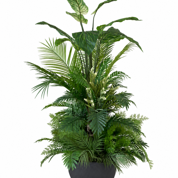 Arrangement Botanique Exclusif "Verdure Majestueuse" H160cm